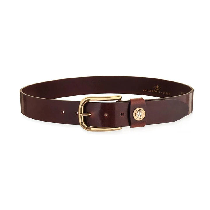 Mackenzie & George Wycombe Belt Chocolate