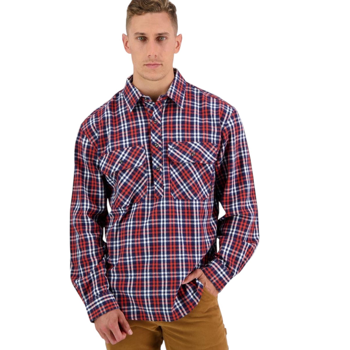 Swanndri Red Barn Shirt